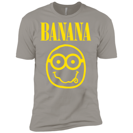 T-Shirts Light Grey / X-Small Banana Men's Premium T-Shirt