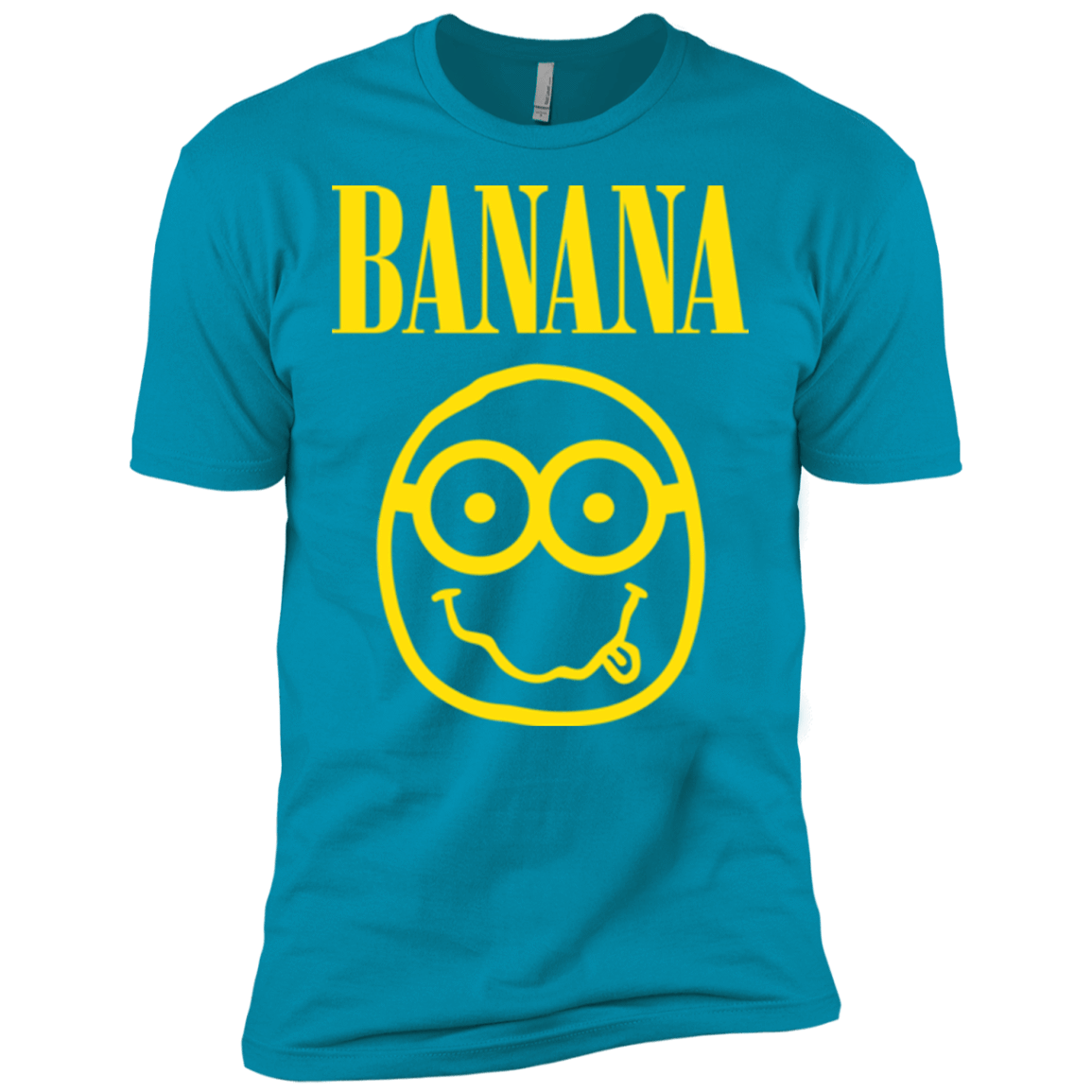 T-Shirts Turquoise / X-Small Banana Men's Premium T-Shirt