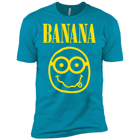 T-Shirts Turquoise / X-Small Banana Men's Premium T-Shirt