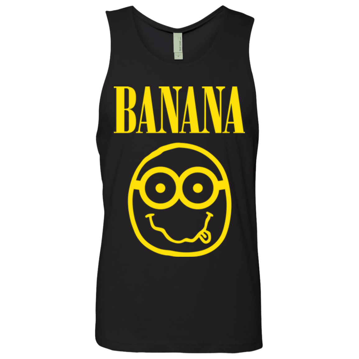T-Shirts Black / Small Banana Men's Premium Tank Top