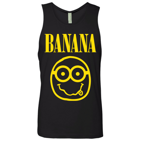 T-Shirts Black / Small Banana Men's Premium Tank Top