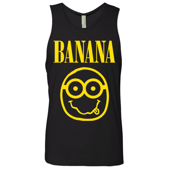 T-Shirts Black / Small Banana Men's Premium Tank Top