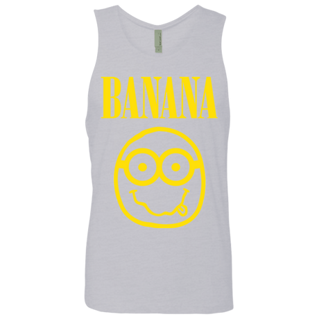 T-Shirts Heather Grey / Small Banana Men's Premium Tank Top