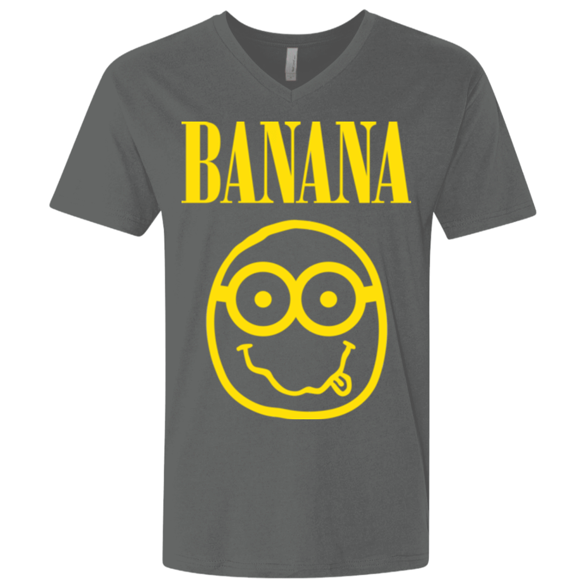 T-Shirts Heavy Metal / X-Small Banana Men's Premium V-Neck
