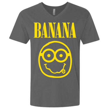 T-Shirts Heavy Metal / X-Small Banana Men's Premium V-Neck