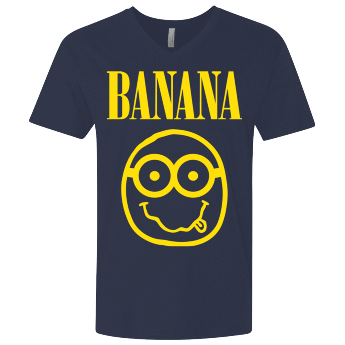 T-Shirts Midnight Navy / X-Small Banana Men's Premium V-Neck
