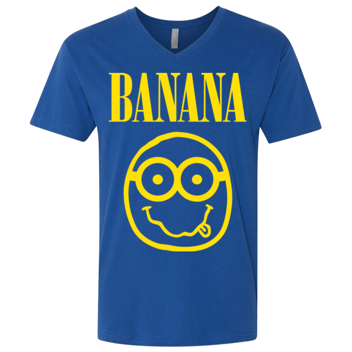 T-Shirts Royal / X-Small Banana Men's Premium V-Neck