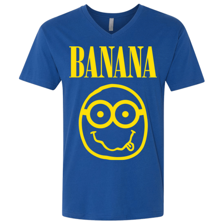 T-Shirts Royal / X-Small Banana Men's Premium V-Neck
