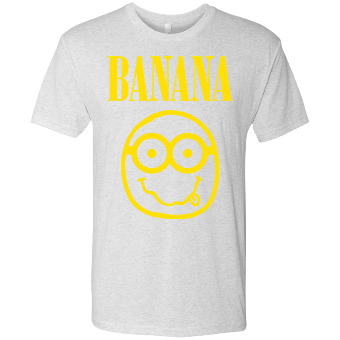 T-Shirts Heather White / Small Banana Men's Triblend T-Shirt