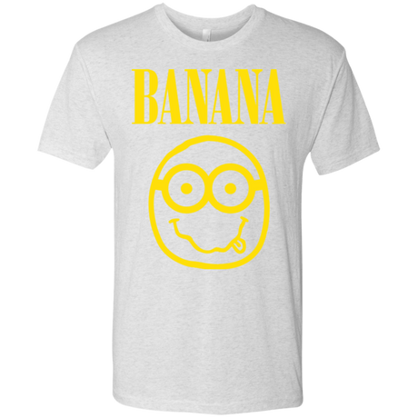 T-Shirts Heather White / Small Banana Men's Triblend T-Shirt