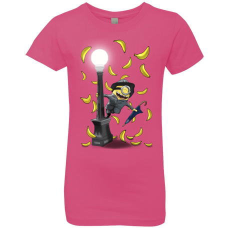 T-Shirts Hot Pink / YXS Banana Rain Girls Premium T-Shirt