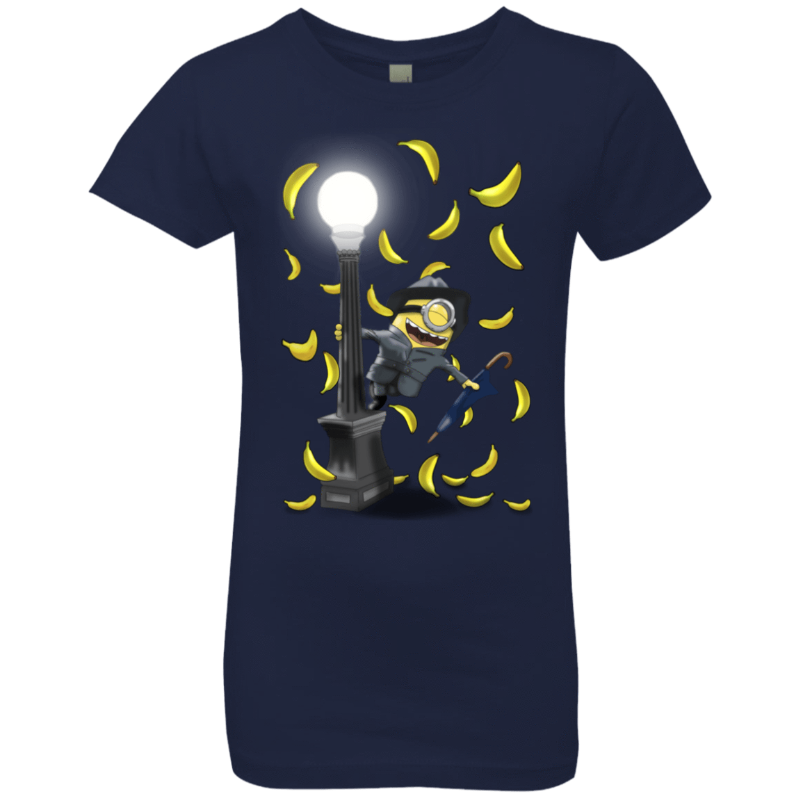 T-Shirts Midnight Navy / YXS Banana Rain Girls Premium T-Shirt