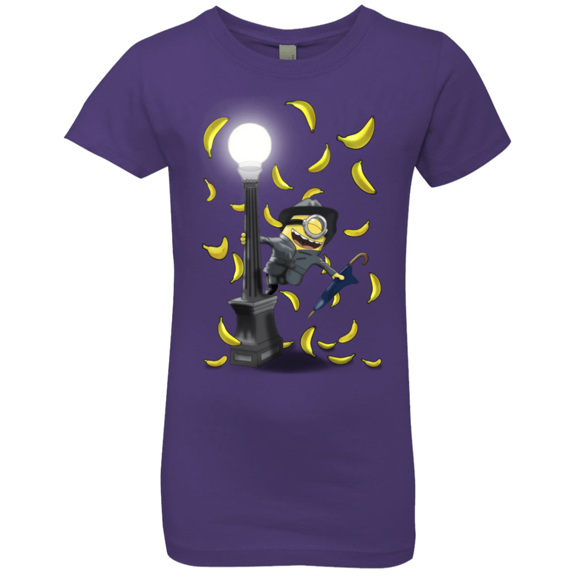 T-Shirts Purple Rush / YXS Banana Rain Girls Premium T-Shirt