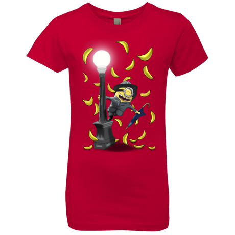 T-Shirts Red / YXS Banana Rain Girls Premium T-Shirt