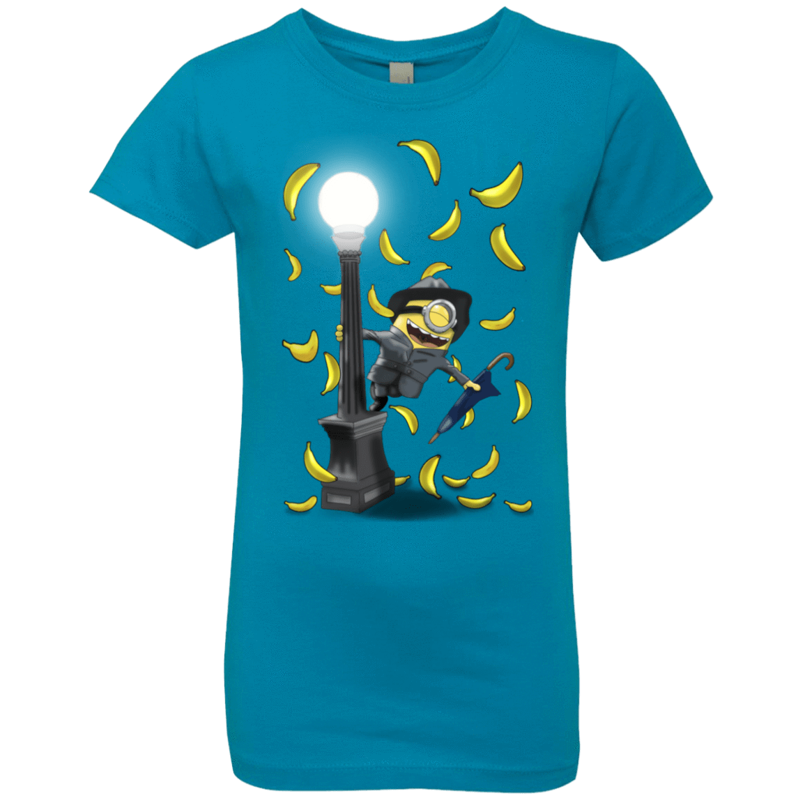 T-Shirts Turquoise / YXS Banana Rain Girls Premium T-Shirt