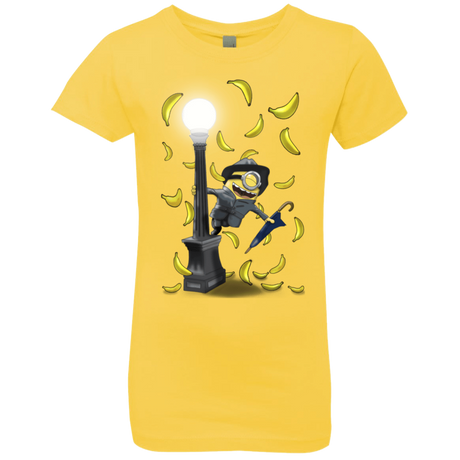 T-Shirts Vibrant Yellow / YXS Banana Rain Girls Premium T-Shirt