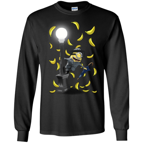 T-Shirts Black / S Banana Rain Men's Long Sleeve T-Shirt