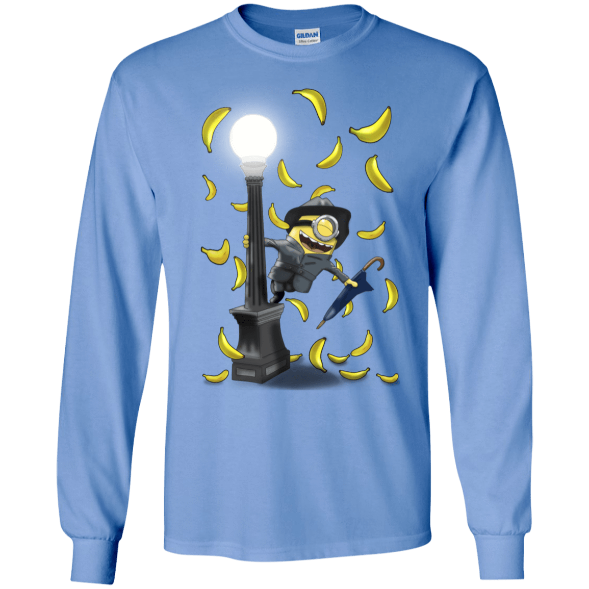 T-Shirts Carolina Blue / S Banana Rain Men's Long Sleeve T-Shirt