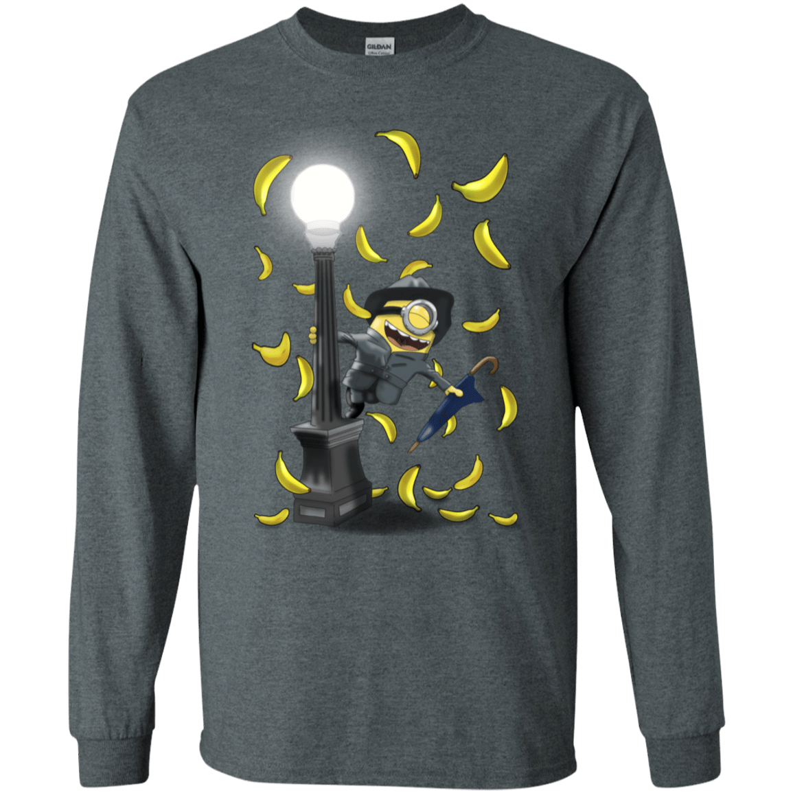 T-Shirts Dark Heather / S Banana Rain Men's Long Sleeve T-Shirt