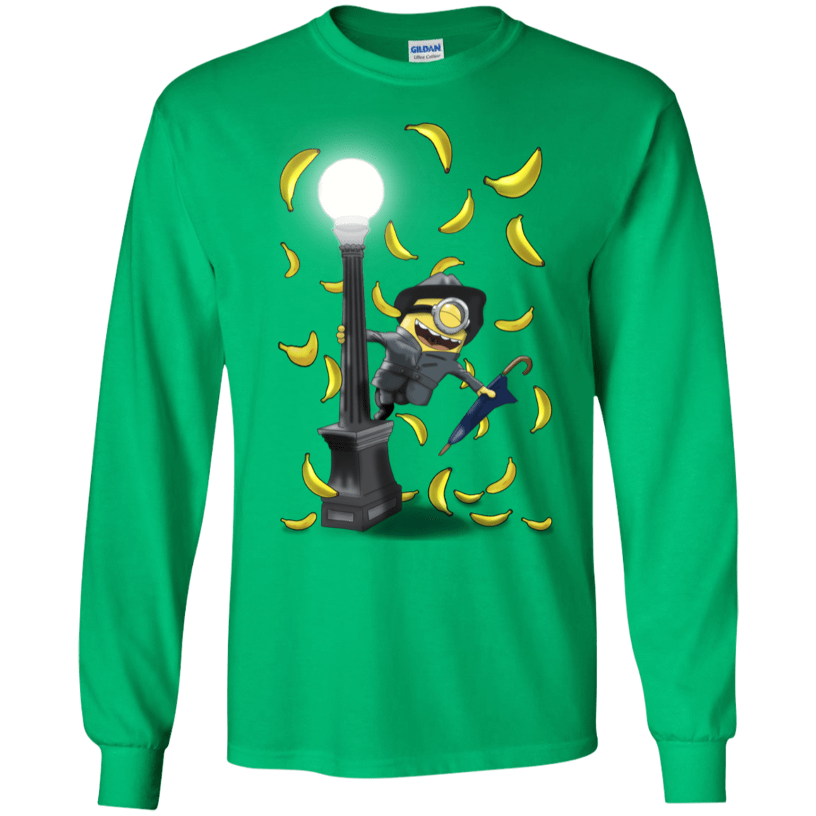 T-Shirts Irish Green / S Banana Rain Men's Long Sleeve T-Shirt