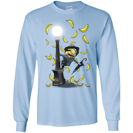 T-Shirts Light Blue / S Banana Rain Men's Long Sleeve T-Shirt