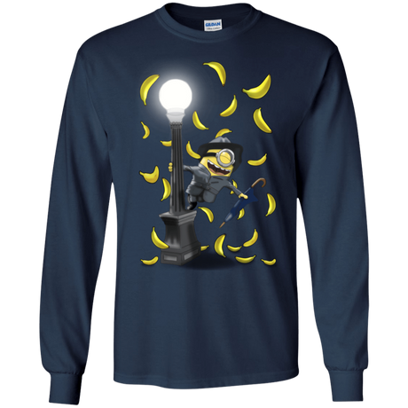 T-Shirts Navy / S Banana Rain Men's Long Sleeve T-Shirt