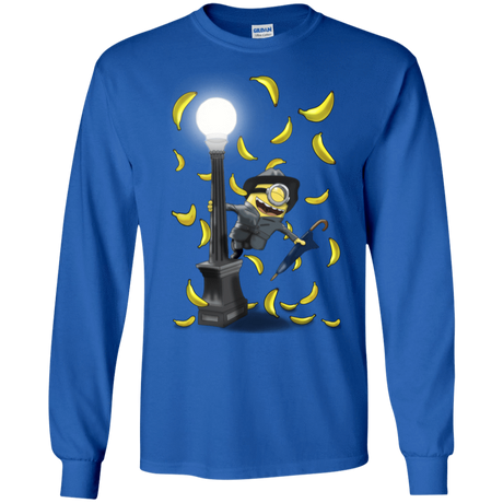 T-Shirts Royal / S Banana Rain Men's Long Sleeve T-Shirt