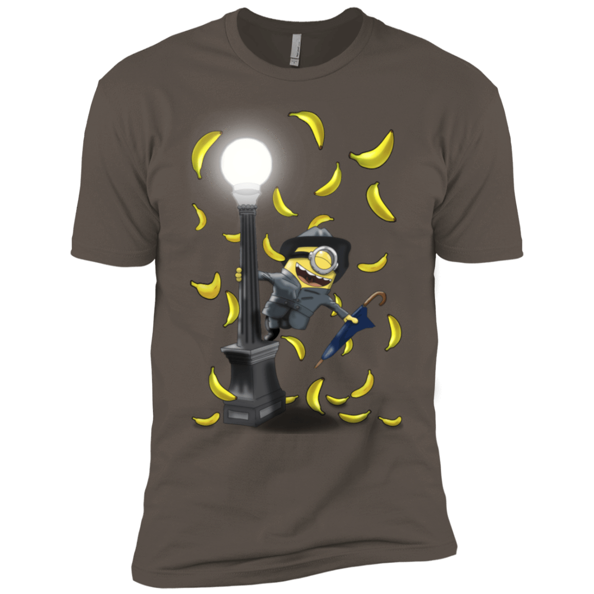 T-Shirts Warm Grey / X-Small Banana Rain Men's Premium T-Shirt