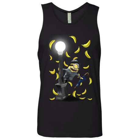 T-Shirts Black / S Banana Rain Men's Premium Tank Top