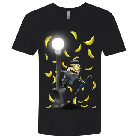 T-Shirts Black / X-Small Banana Rain Men's Premium V-Neck