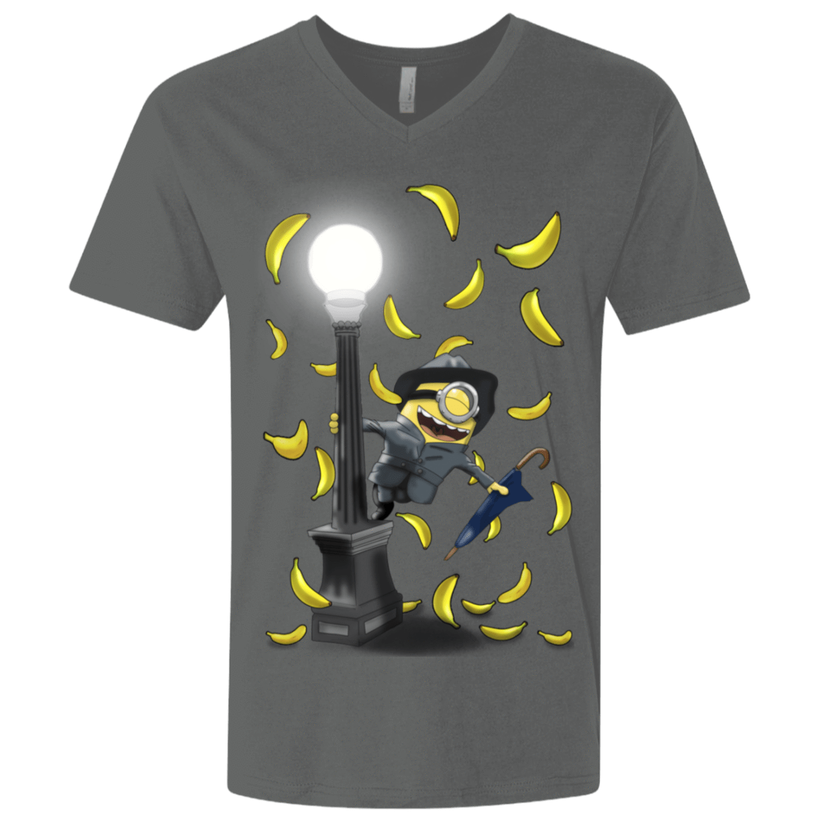 T-Shirts Heavy Metal / X-Small Banana Rain Men's Premium V-Neck