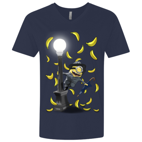 T-Shirts Midnight Navy / X-Small Banana Rain Men's Premium V-Neck