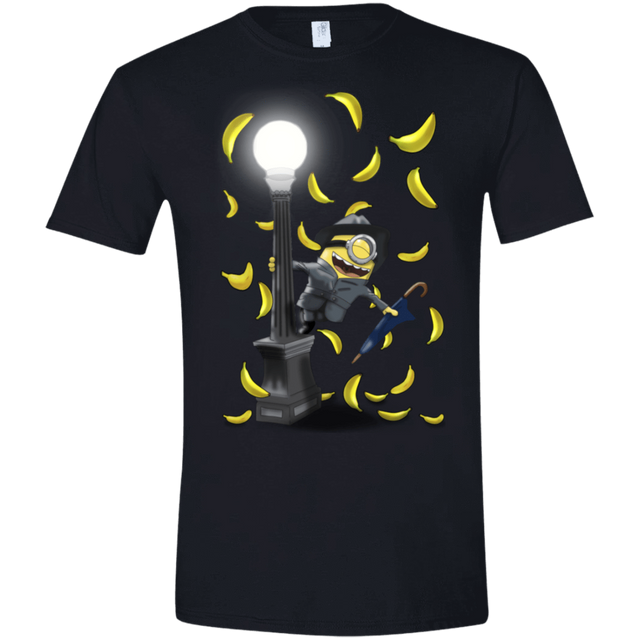 T-Shirts Black / X-Small Banana Rain Men's Semi-Fitted Softstyle