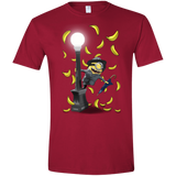 T-Shirts Cardinal Red / S Banana Rain Men's Semi-Fitted Softstyle