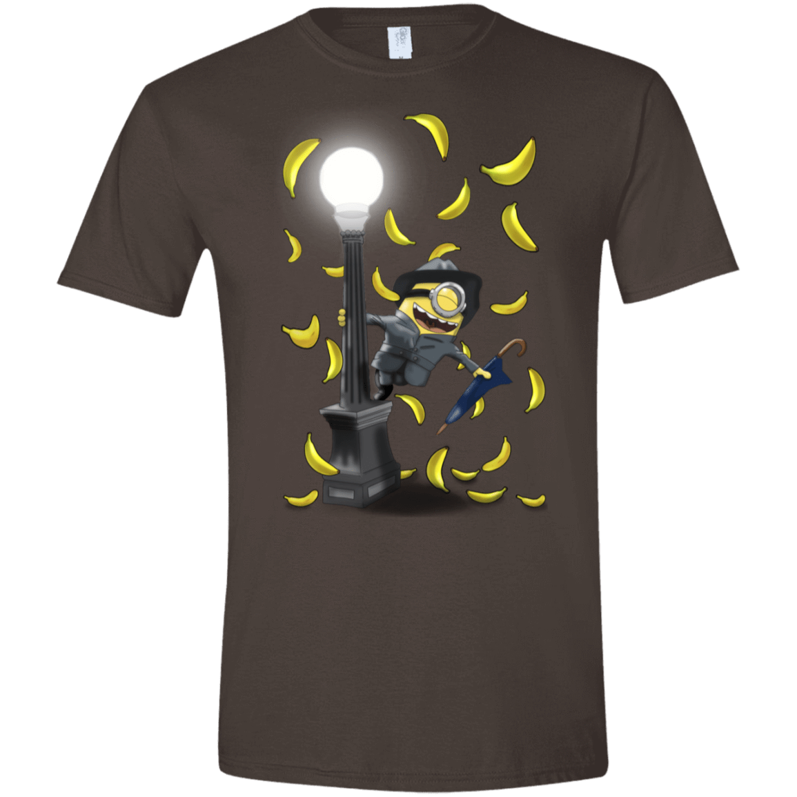 T-Shirts Dark Chocolate / S Banana Rain Men's Semi-Fitted Softstyle