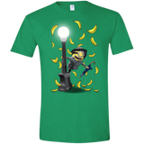 T-Shirts Heather Irish Green / S Banana Rain Men's Semi-Fitted Softstyle