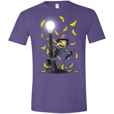 T-Shirts Heather Purple / S Banana Rain Men's Semi-Fitted Softstyle