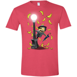 T-Shirts Heather Red / S Banana Rain Men's Semi-Fitted Softstyle