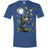 T-Shirts Heather Royal / X-Small Banana Rain Men's Semi-Fitted Softstyle