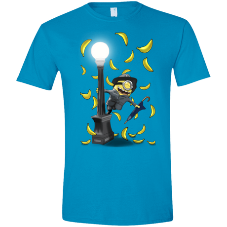 T-Shirts Sapphire / S Banana Rain Men's Semi-Fitted Softstyle