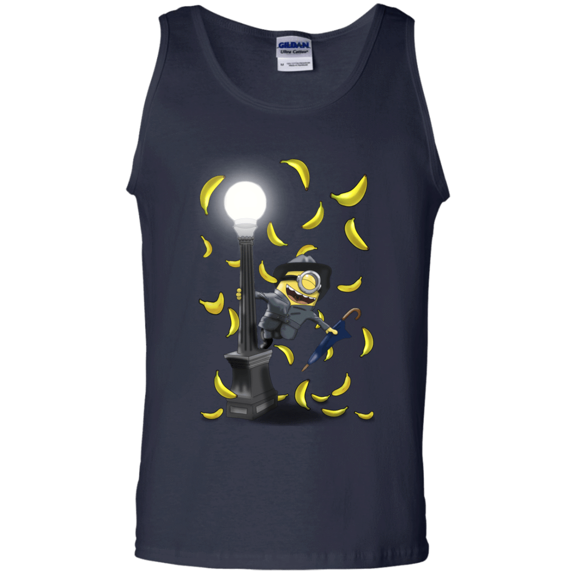 T-Shirts Navy / S Banana Rain Men's Tank Top