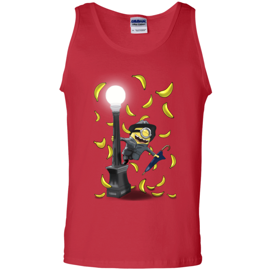 T-Shirts Red / S Banana Rain Men's Tank Top