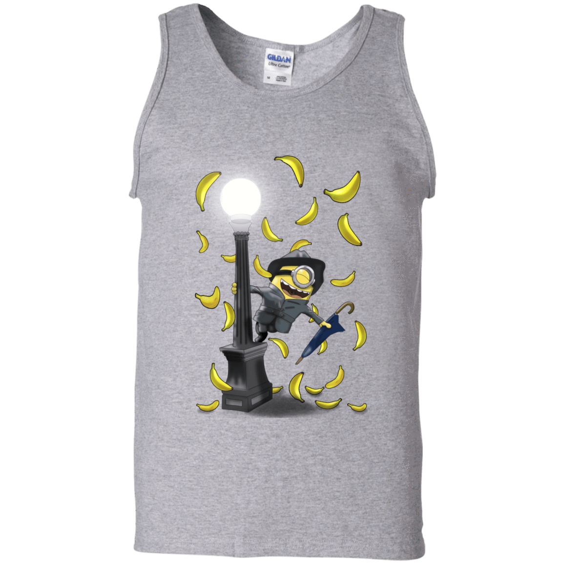 T-Shirts Sport Grey / S Banana Rain Men's Tank Top