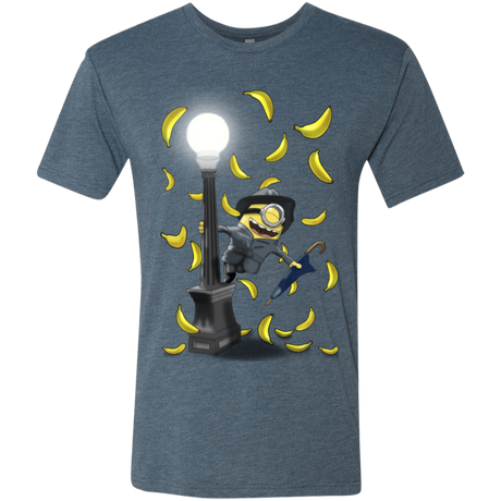 T-Shirts Indigo / S Banana Rain Men's Triblend T-Shirt