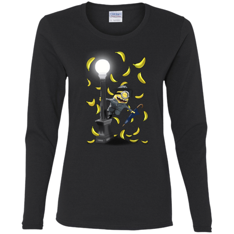 T-Shirts Black / S Banana Rain Women's Long Sleeve T-Shirt