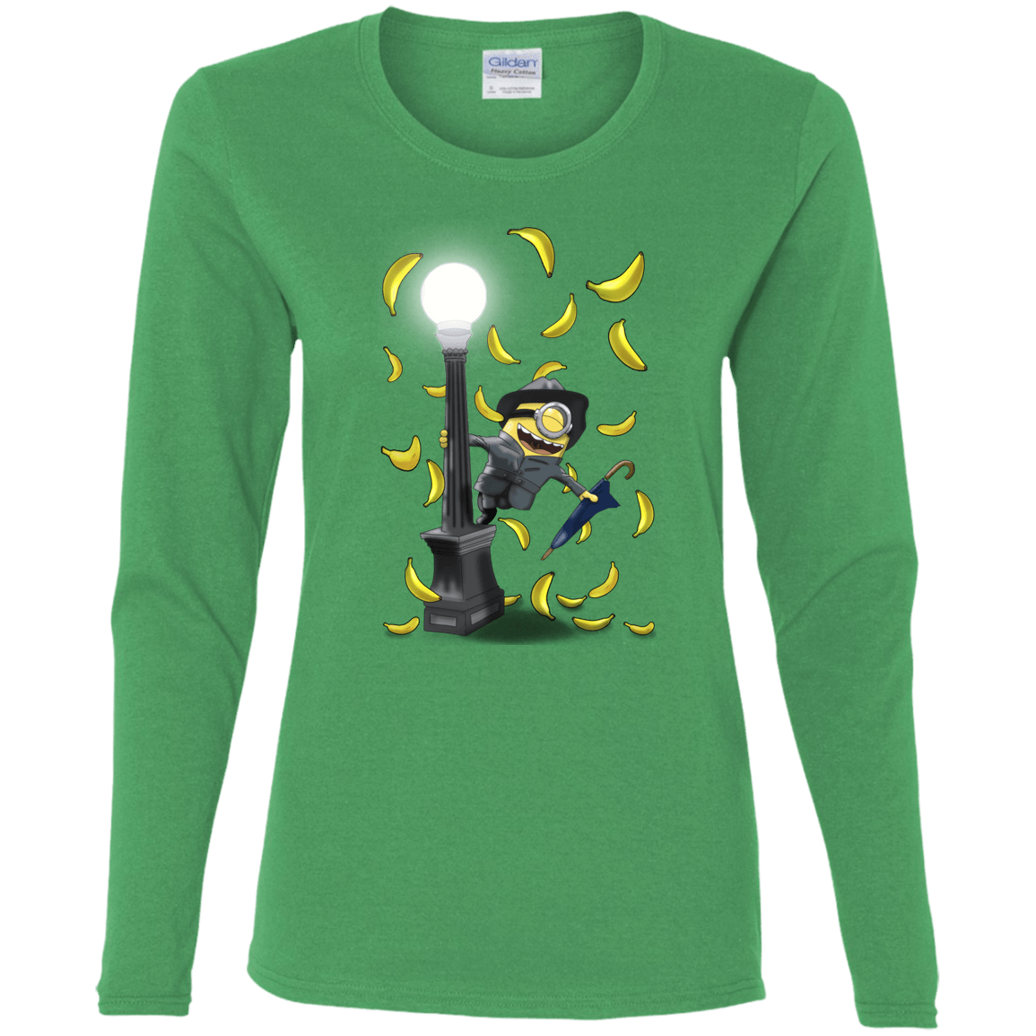 T-Shirts Irish Green / S Banana Rain Women's Long Sleeve T-Shirt