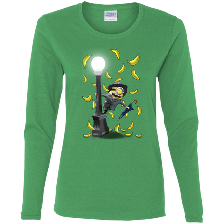 T-Shirts Irish Green / S Banana Rain Women's Long Sleeve T-Shirt