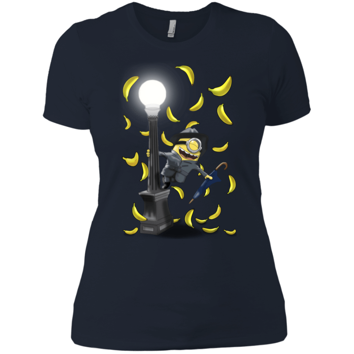 T-Shirts Midnight Navy / X-Small Banana Rain Women's Premium T-Shirt