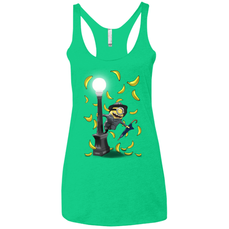 T-Shirts Envy / X-Small Banana Rain Women's Triblend Racerback Tank