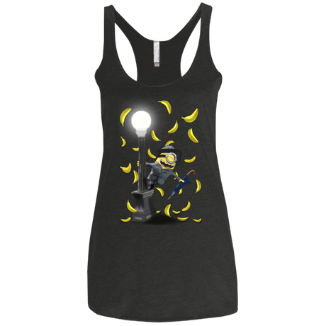 T-Shirts Vintage Black / X-Small Banana Rain Women's Triblend Racerback Tank